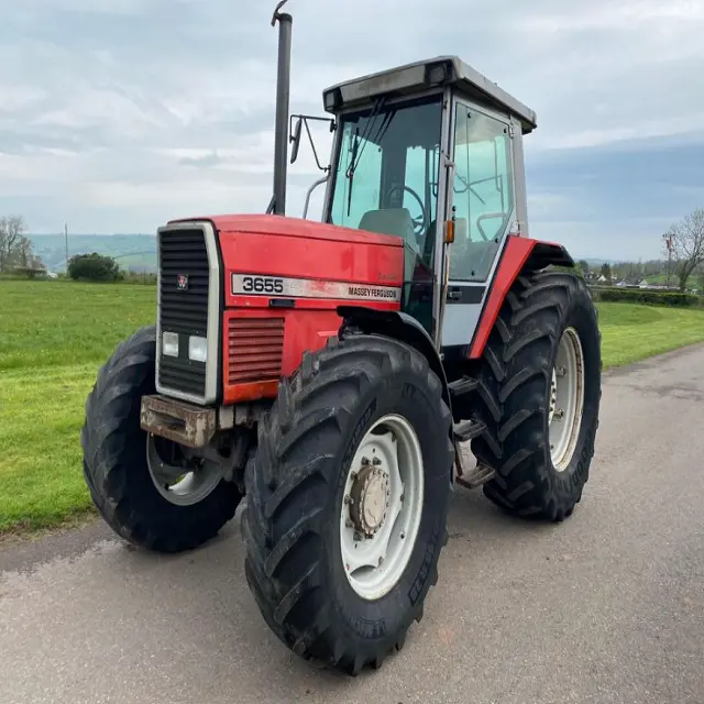 Compra il nuovo trattore Massey Ferguson 3655f 4Wd Massey Ferguson MF 375 con attrezzature complete