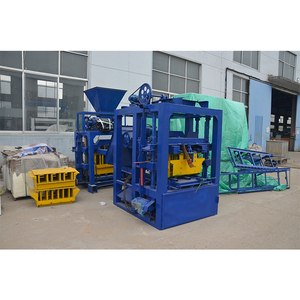 Máquina semiautomática de fabricación de bloques de cemento, pequeña inversión de fábrica, de ladrillos, de acero inoxidable, de tamaño pequeño - Product Image 5