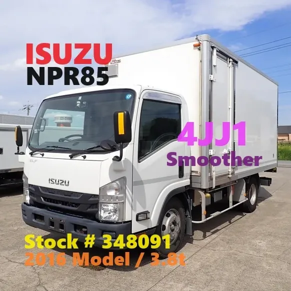 Japanese Used Good Conditioned ELF ISUZU Van Trucks For Sale