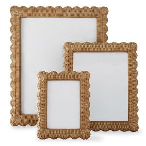 <span class=keywords><strong>10x7</strong></span> inch mây wooven wicker khung ảnh handmade mây khung ảnh và khung hình trang trí mục sử dụng nhà và văn phòng - Product Image 2