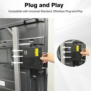 Mini computadoras de 10. ° Gráficos 4K UHD Computadora de escritorio con pantalla dual OPS Mini PC para oficina y educación