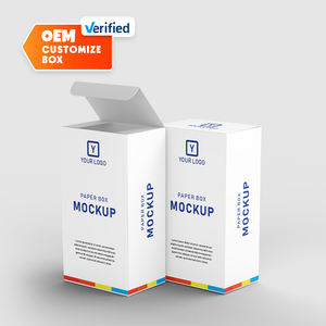 Hot Selling Tab <strong>Lock</strong> Roll End Paperboard <strong>Boxes</strong> with Strong Structure Idea for Skincare Product Use - Product Image 2