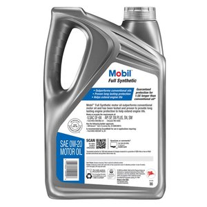 Mobil Optimal Performance 0W20 <strong>Dexos</strong> 3-Pack 5 Quart Full Synthetic Automotive Lubricant