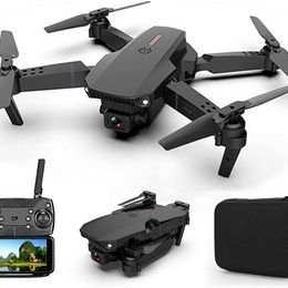 Uzaktan kumanda 1km görüntü iletim mesafesi New York NY ile 4K HD kamera acemi Drones ile Drone E88 Noir - Product Image 1