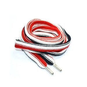 Venta al por mayor, cordones de dibujo personalizados, sudaderas con capucha, cordón de cordón con puntas para ropa deportiva - Product Image 6