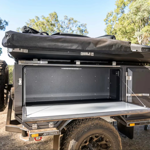 Affordable Customized New Luxury Affordable Travel Teardrop <strong>caravan</strong> off Road Camper Trailer for <strong>Sell</strong> - Product Image 3