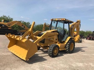 廉价反铲装载机卡特彼勒444 F2反铲装载机拖拉机4x4拖拉机反铲Cat420f 420e土方拖拉机