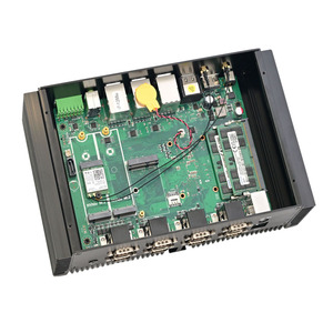 PC industrial integrada de 12. ª generación i7 1255U I5 1235U DDR5 3 LAN M.2 NVME SIM WiFi 4G Win 10 Linux X86 placa base ordenador industrial