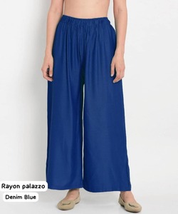 二手服装批发印度缝制婚纱Sharara Eid Maria棉印花正式民族底裤Maxi - Product Image 1