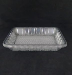 肉およびシーフード包装用の小型7 \ "x5 \" 食品グレードのプラスチックトレイ保湿および吸収性ソーカーパッドの使用 - Product Image 4