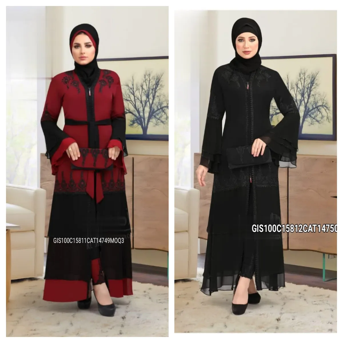 Abaya – robe longue à manches longues pour femme, tenue musulmane, tunique islamique, Hijab, indonésie, toutes les occasions