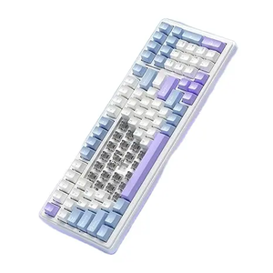 AULA F99 oyun klavyeler DIY RGB arkadan aydınlatmalı 99 tuşları kablosuz klavye özel klavye 2023 en iyi satmak - Product Image 2