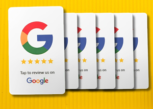 Không tiếp xúc Google đánh giá thẻ NFC phương tiện truyền thông xã hội thẻ kinh doanh kỹ thuật số - Product Image 6