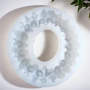 6 inç 3D ahududu Topper jöle silikon kalıp araçları kek dekorasyon kalıp pişirme aracı DIY