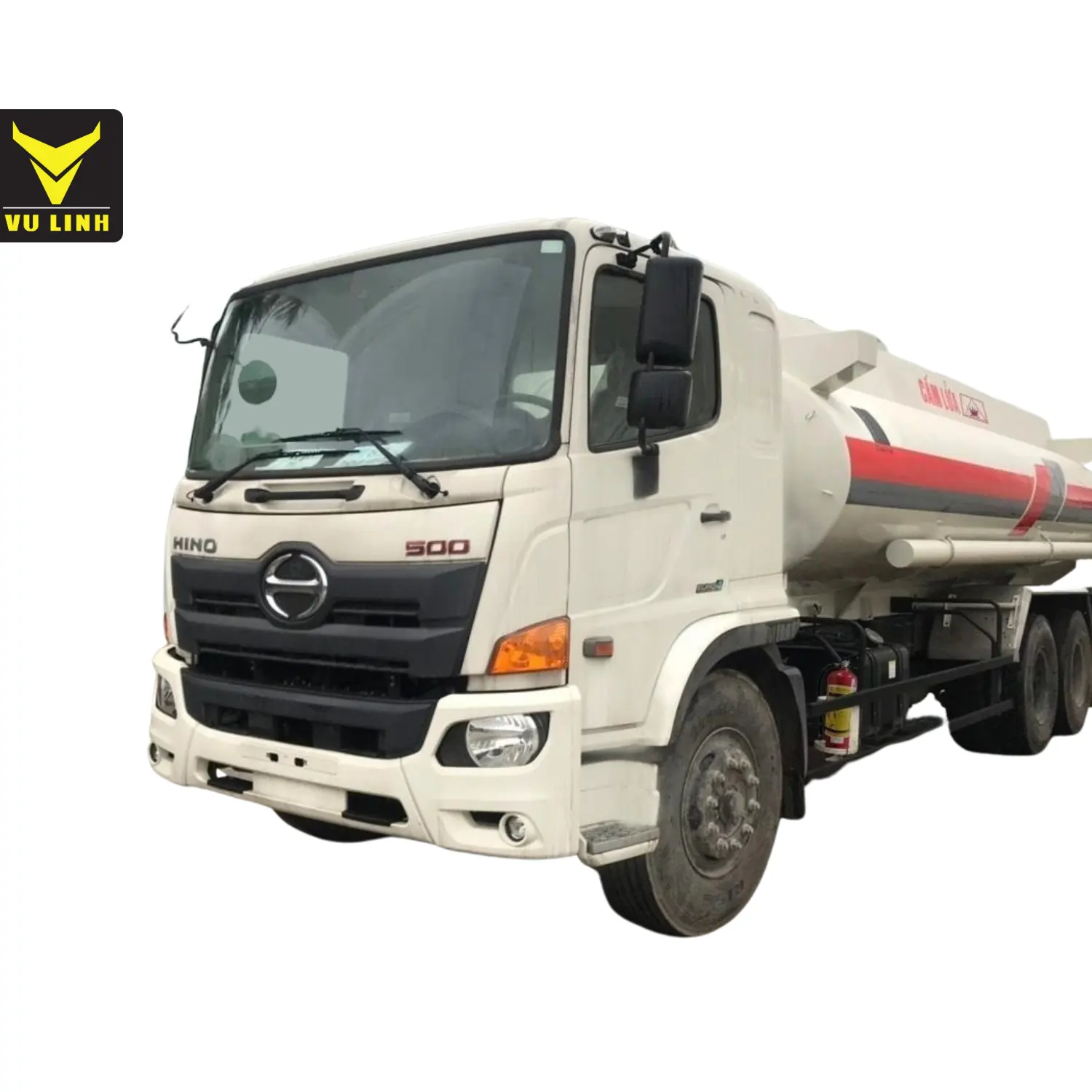 (Used specialized vehicles) Petrol tanker truck HINO FL 19cbm for sale by VU LINH AUTO Vietnam 2023
