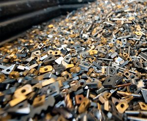 INSERTS <strong>SCRAP</strong> for SAE TUNGSTEN CARBIDE Accessories Weight Material Origin Iron Type Shape Grade <strong>Product</strong> Flake Place Model HMS - Product Image 1