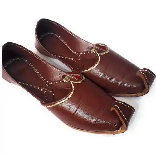 Оптовая продажа, новинка, Лидер продаж на заказ, однотонная мужская обувь khussa, одежда для ног, мужская обувь на плоской подошве с индивидуальным логотипом