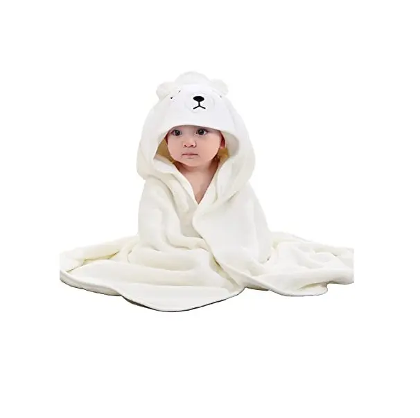Serviette de bébé Offre Spéciale douce à capuche pour nouveau-nés produits de salle de bain OEM lapin licorne coton bio Ultra mignon enfants serviette à capuche