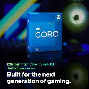 Inte.l <strong>Core</strong> I5-12400F Alder Lake CPU LGA 1700 2.5 GHz 6-<strong>Core</strong> 65W 18MB Cache Desktop <strong>Processor</strong> - Product Image 2