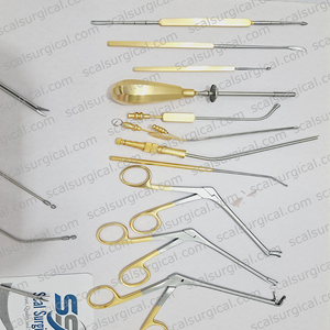 Bộ dụng cụ phẫu thuật xoang nội soi chức năng Ent Fess Bộ dụng cụ phẫu thuật loại bỏ Polyp mũi - Product Image 3