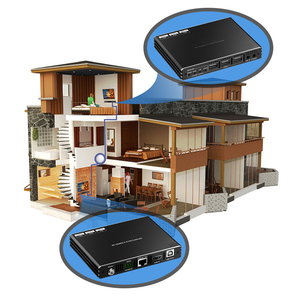 HDBaseT HDMI扩展器120m KVM红外通过接收器发射器4k60hz 1080p 60hz TX RX HDMI KVM扩展器