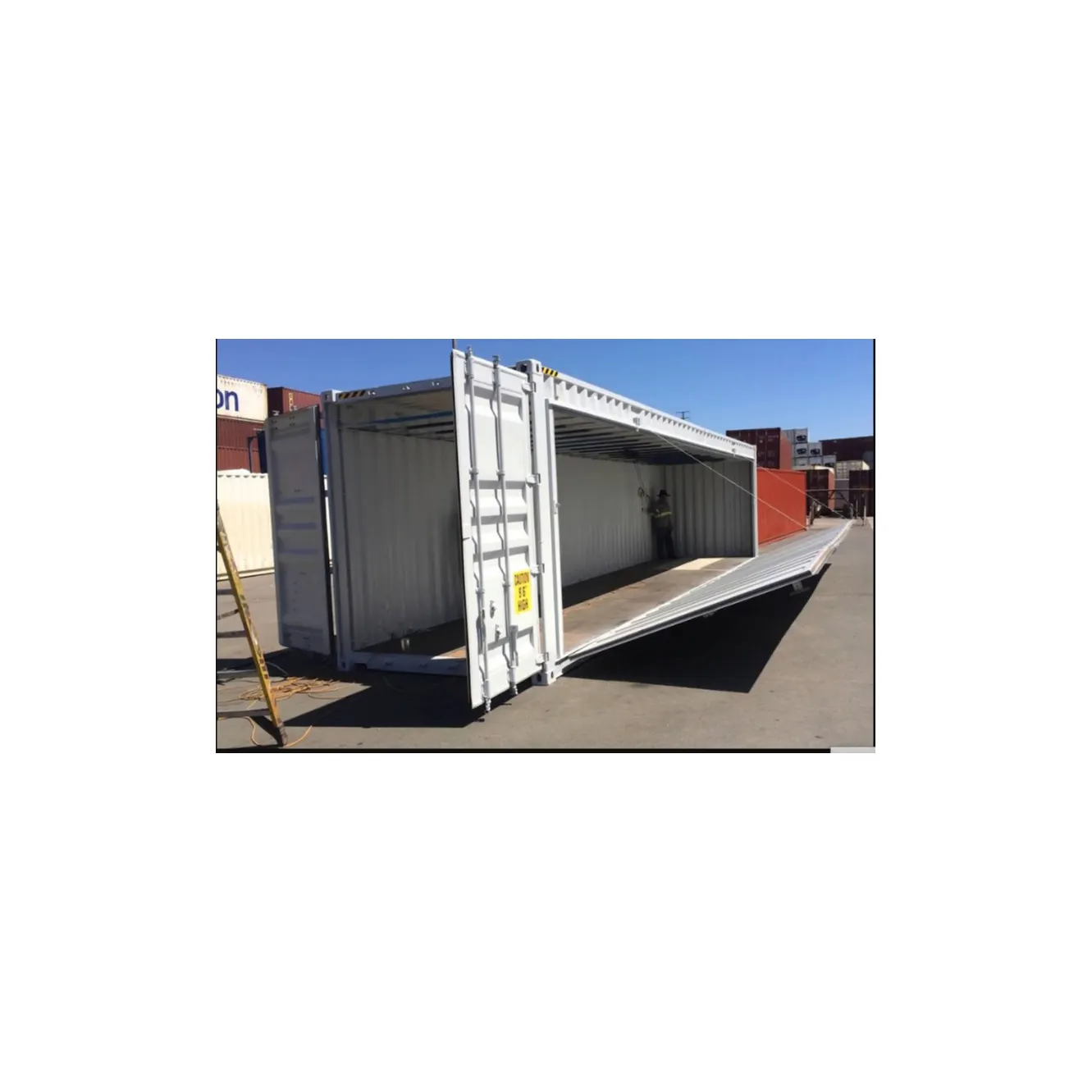 New/Used 20ft Open Side Shipping Container For Sale 20FT OPEN TOP SHIPPING CONTAINERS