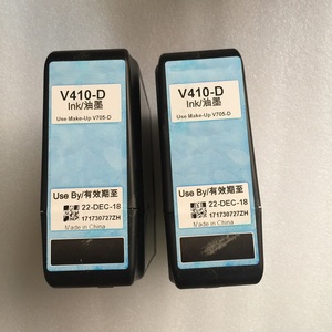 适用于1210 1220喷墨编码打印机的兼容cij印刷油墨和化妆V401-D/V-410D/V411D/V701-D/V705-D/V706-D