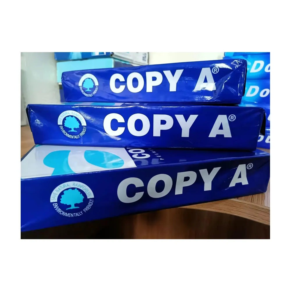 Copia della fabbrica di carta 80GSM Pulp Office doppio un bianco A4/doppio una copia di carta A4 80GSM 75GSM
