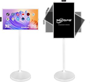 360SPB Best Big Tablet 32inch Video Player Touch Screen Rotatable Portable <strong>Tv</strong> Interactive Smart <strong>Tv</strong> With Battery Wifi Android - Product Image 1