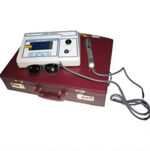 Электрическая лазерная терапия машина 500 MW физиотерапевтическое оборудование с иглоукалыванием ручка...