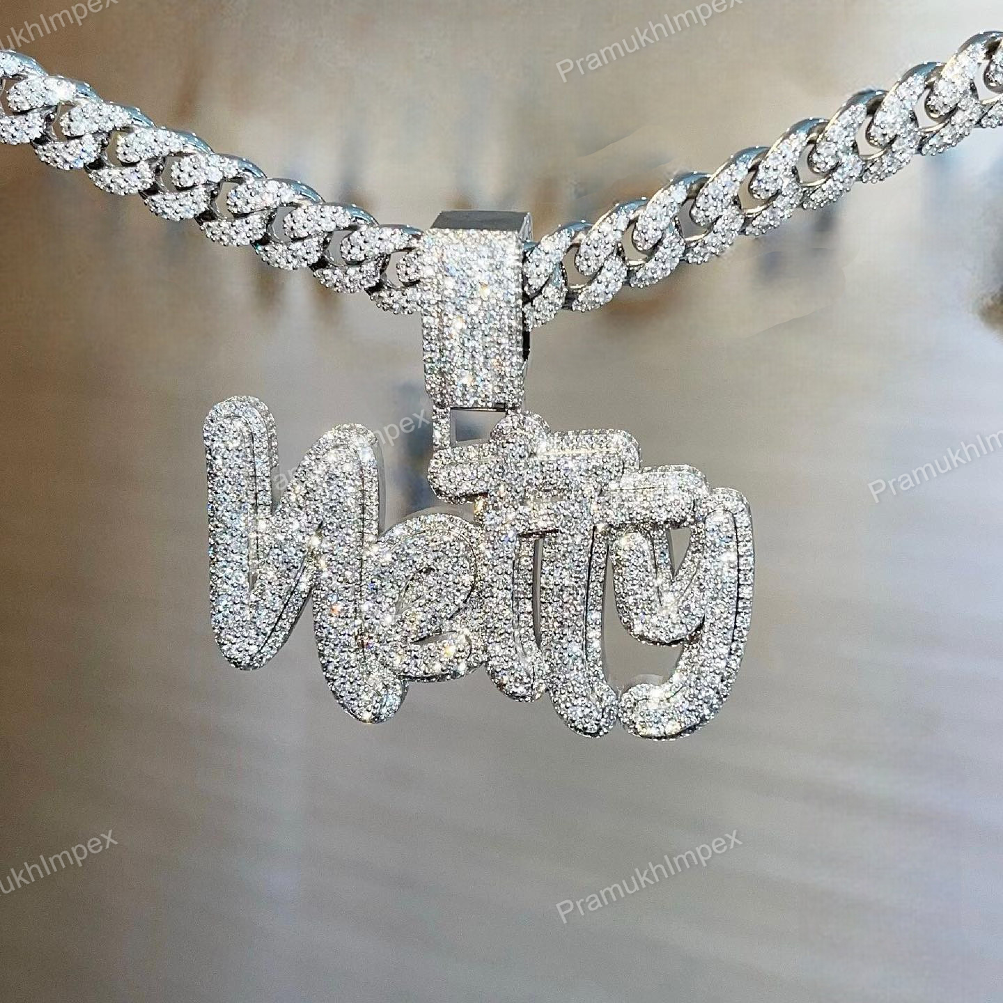White Gold Plated