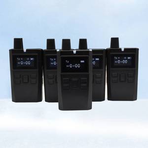 Sistema de guía de viaje digital con intercomunicador para cinco personas, sistema de guía de audio de mini bus inalámbrico para sistema de interpretación simultánea - Product Image 4