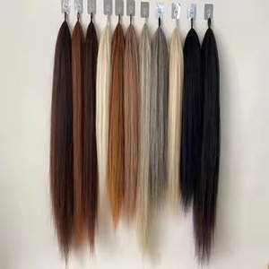 Her türlü fırça hammaddesi yapmak kahverengi siyah beyaz atkuyruğu saç - Product Image 4