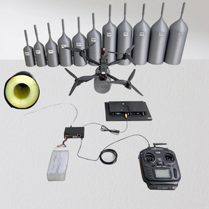 Knofc <span class=keywords><strong>FPV</strong></span> sợi quang Thiết bị truyền thông sợi quang Drone siêu dài khoảng cách 10/20/30/40/50/60km <span class=keywords><strong>FPV</strong></span> sợi quang - Product Image 6