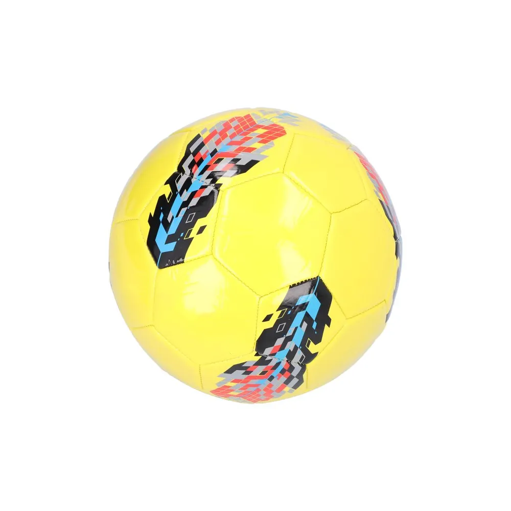 Pelota de fútbol personalizada de la mejor calidad, pelota colorida hecha con Material de alta calidad, color amarillo