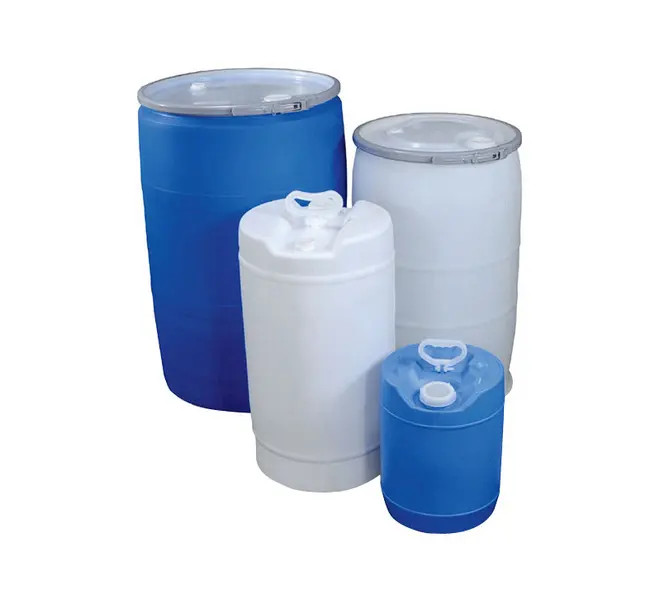 Nuovo design fusti olio da 55 galloni 200 litri di plastica blu tamburo olio harga tamburo 200 litro disponibile