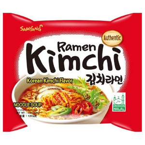 Samyang Kimchi Ramen anlık erişte 140g x 5 en sıcak Ramen lezzetli <span class=keywords><strong>Spiciest</strong></span> biri!