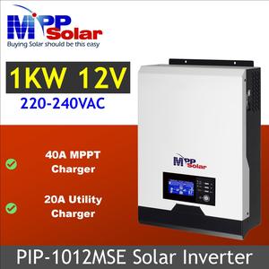 MPP Solar Inverter 1000w 12v 230v WiFi Max PV <strong>Input</strong> 105v MPPT Charger 40A off Grid Pure Sine Wave Single Phase - Product Image 2
