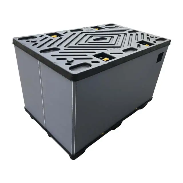 Vente en gros d'usine de haute qualité Heavy Duty PP Honeycomb Palet Sleeve Container KTP Box