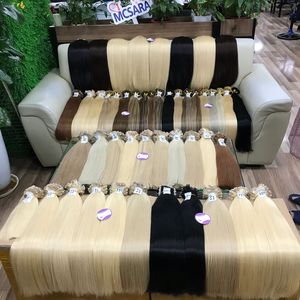 Toptan en kaliteli en iyi fiyat vietnam insan saçı bant saç ekleme ipeksi düz Mix piyano en kaliteli bant