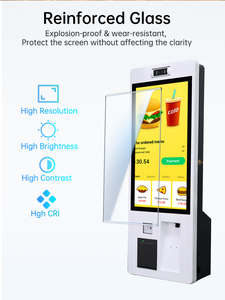 Kiosk Nhà cung cấp 32 inch tự dịch vụ kiosk Mã máy quét Đầu đọc thẻ quản lý hàng đợi kiosk trong bệnh viện - Product Image 3