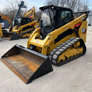 CAT 287C2トラックミニスキッドステアローダーディーゼルエンジン付きCE承認高効率ミニスキッドステアローダーとアタッチメント