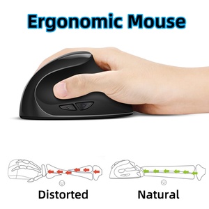 Mouse Wireless ergonomico per uso ufficio, adatto a una vasta gamma di computer. - Product Image 4