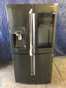 Thương hiệu mới <span class=keywords><strong>36</strong></span> inch truy cập sâu pháp cửa tủ lạnh thông minh 4 cửa Flex trong thông minh màu đen thép không gỉ với bảo hành 1 năm - Product Image 2