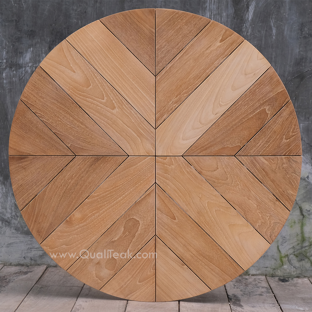 Natural Teak Wood Color