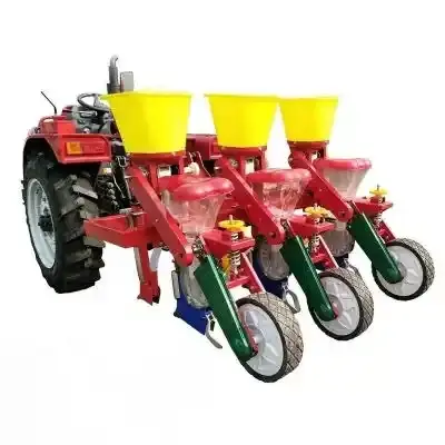 Mesin Pertanian traktor 6 baris mesin penanam jagung biji jagung penanam benih traktor mesin untuk mesin benih jagung