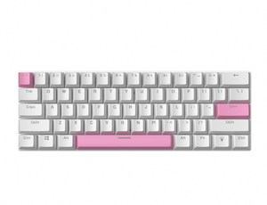 AMZ gran oferta 60 por ciento Teclado mecánico 60% Mini ordenador portátil compacto Gamer teclado interruptor azul teclado para juegos RK61