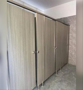 Modern Anti-Fire Toilet Cubicle <strong>Partition</strong> Polished and Water-Proof Odorless High Quality Modular Design Hospital Accessory - Product Image 1