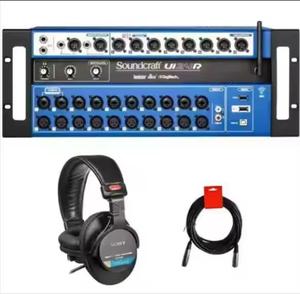 Soundcraft ui24r 24-cle mixiing איחוד עם multi-tack multi-tack