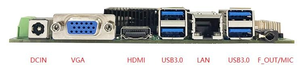 Intel-Placa base con CPU mini ITX, placa base integrada de doble canal SATA DDR4, placa base industrial - Product Image 2